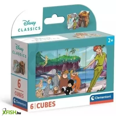 Clementoni: Disney classic mesekocka - 6 db-os