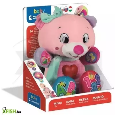 Clementoni: Interaktív plüssfigura - Margó mackó