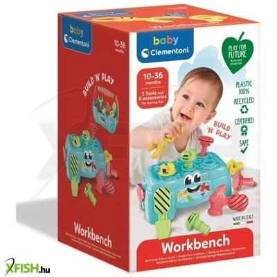 Clementoni: Formaválogató - Szerszámos láda