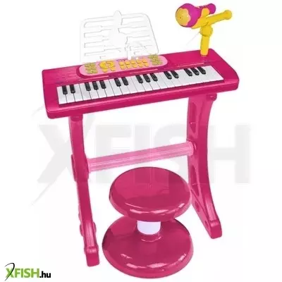 Bontempi: 37 billentyűs játékszintetizátor mikrofonnal és székkel