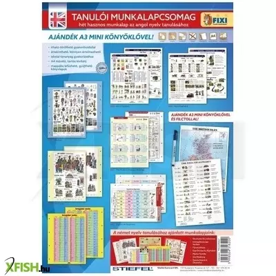 Tanulói munkalap készlet - Angol nyelvtanulás