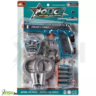 Rendőrségi szivacslövő fegyver készlet