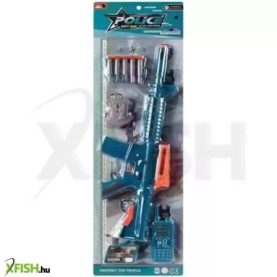 Rendőrségi szivacslövő fegyver szett - AR fegyver