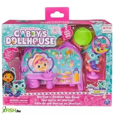 Gabi babaháza: Deluxe fürdő játékszett
