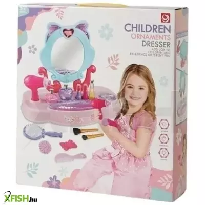 fésülködőasztal tükörrel