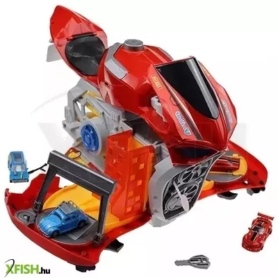 Parkolóvá alakítható motor - piros