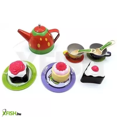 Teaparti készlet, fém