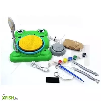 Béka alakú kerámiakészítő szett