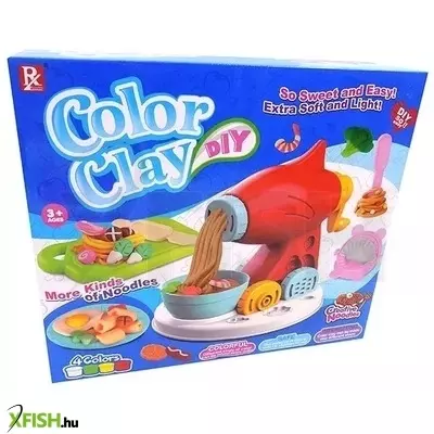 Konyhai gyurmaszett delfin alakú gyurmanyomóval