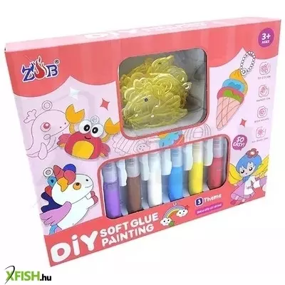 kulcstartó készítő készlet 24-féle mintával