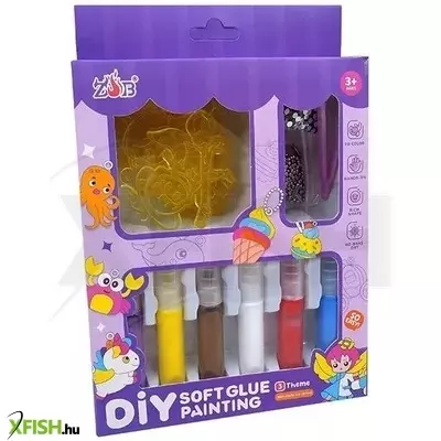 Kulcstartó készítő készlet hercegnő mintákkal