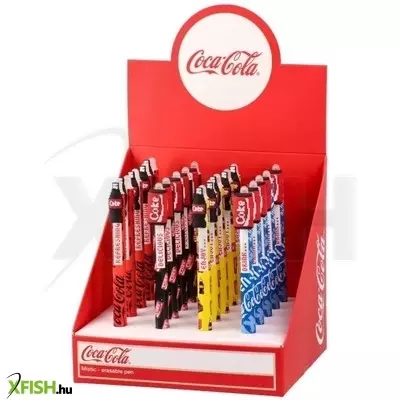 Coca-Cola: Zselés toll, 0,5 mm, radírozható - többféle