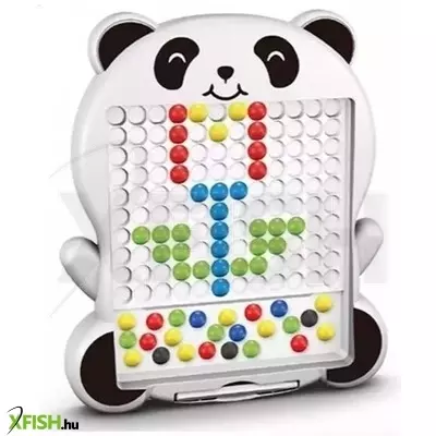 Panda alakú mágneses képkirakó