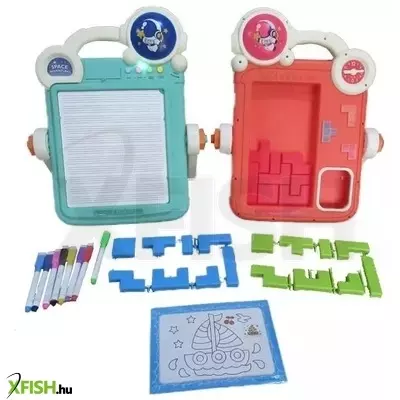 2 az 1-ben játék- és rajztábla