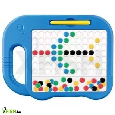 Elefánt alakú mágneses képkirakó - kék