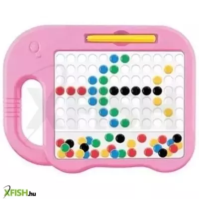 Elefánt alakú mágneses képkirakó - rózsaszín