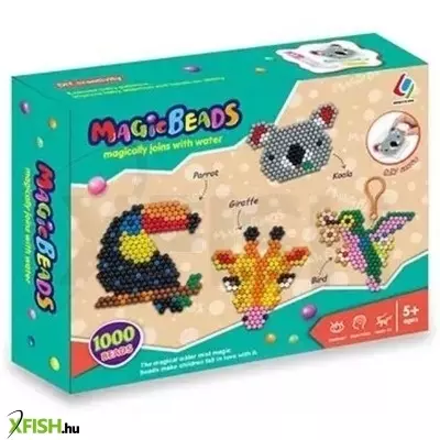 Kulcstartó készítő szett egzotikus állat mintákkal