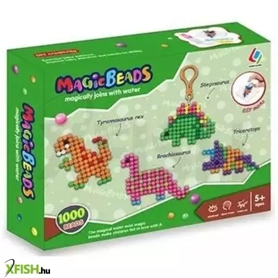 Kulcstartó készítő szett dinoszaurusz mintákkal