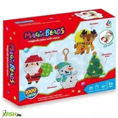 Kulcstartó készítő szett karácsonyi mintákkal