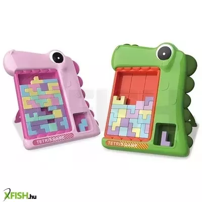 Dinoszaurusz formájú tetrisz játéktábla - többféle