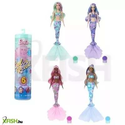 Barbie: Color Reveal meglepetés sellő baba