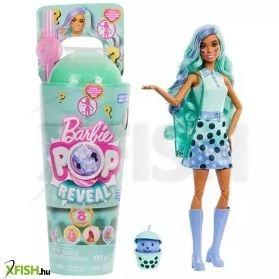 Barbie: Slime Reveal Bubi-Buli baba - zöld