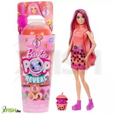 Barbie: Slime Reveal Bubi-Buli baba - narancssárga