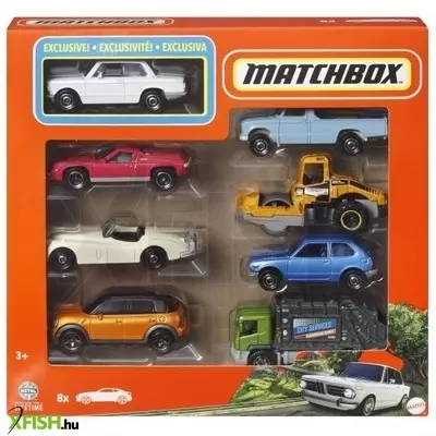 Matchbox: Kisautók szett, 8db-os - többféle