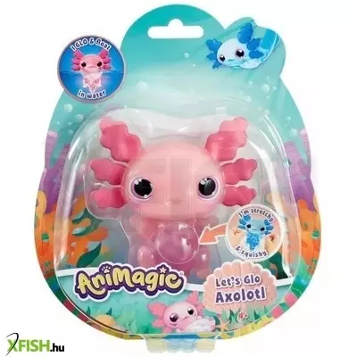 Let’s Glo Axolotl: Világító vízipajtás - többféle