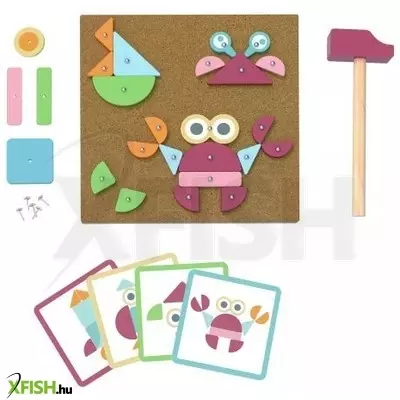 Tooky Toy: Fa barkácsjáték alaplappal