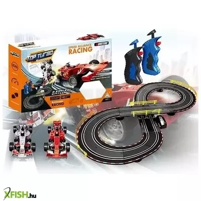 Elektromos versenypálya szett Forma 1-es autóval