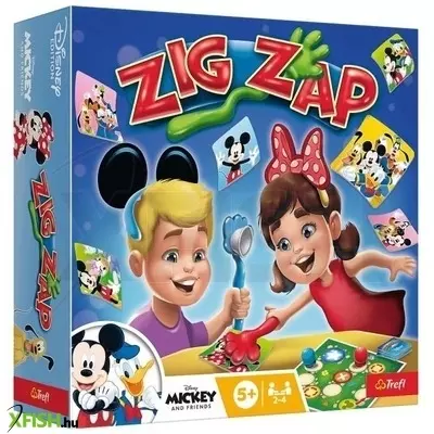 trefl: zig zap társasjáték - mickey egér és barátai