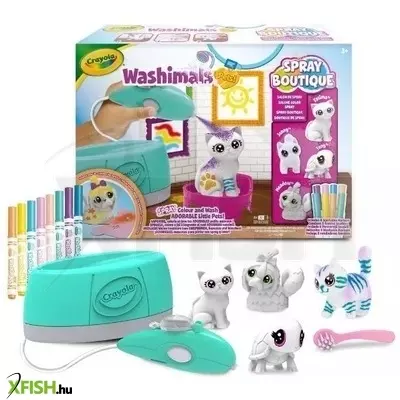 crayola: washimals kisállat szalon festékszóróval
