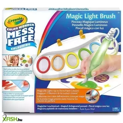 Crayola: Color Wonder Varázs festőkészlet világító ecsettel