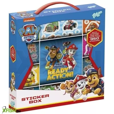 Totum mancs őrjárat matrica tekercs 9 db készlet