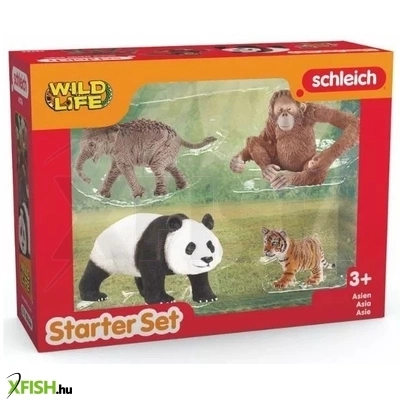 schleich: wild life ázsia kezdőkészlet 42736