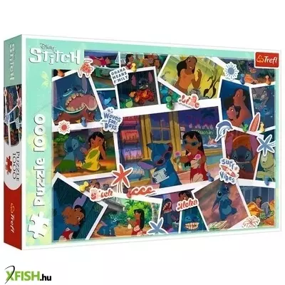 Trefl: Lilo&Stitch édes emlékek puzzle - 1000 darabos