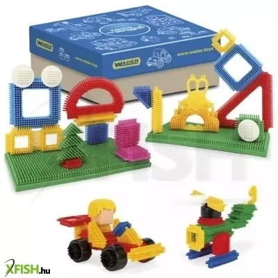 Wader: Tüskés építőelemek - 90 db-os