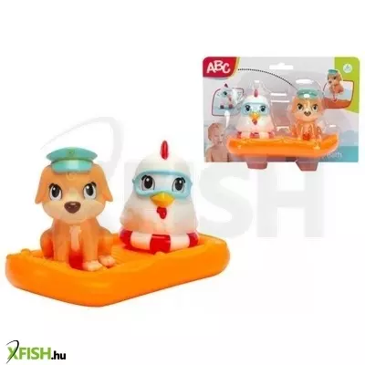 ABC bébijáték: Tengerész állatkák fürdőjáték - 2 db-os