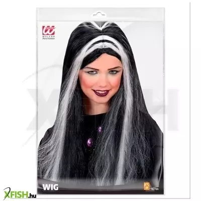 foszforeszkáló boszorkány paróka - gyerek méret