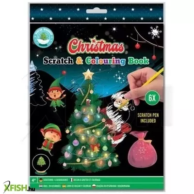 karckép készítő füzet - karácsonyi minták, 6 db-os