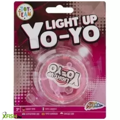 Grafix: Világító jojó - rózsaszín