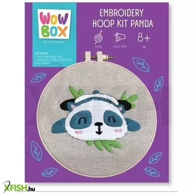 Wow Box: Hímzőkészlet - Panda