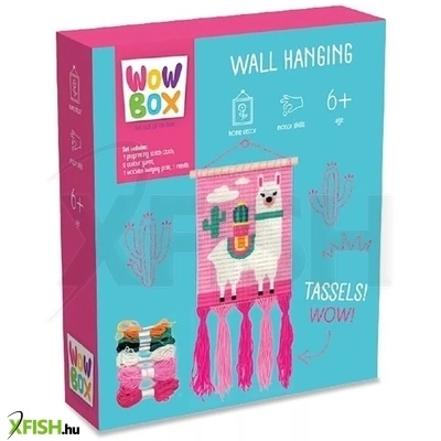 Wow Box: Csináld magad makramé fali dísz - Láma