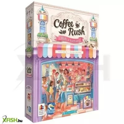 coffee rush: hab a tortán társasjáték kiegészítő