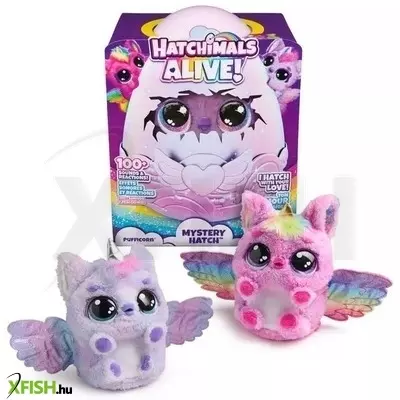 Hatchimals Alive: Titkos Óriás tojás - Pufficorn