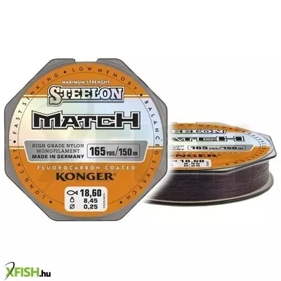 Konger Steelon Match Fc Monofil Zsinór 150m 0,14mm 3,0Kg