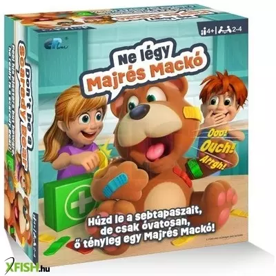 majrés mackó ügyességi társasjáték