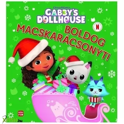 Gabi babaháza: Boldog Macskarácsonyt! mesekönyv 4.