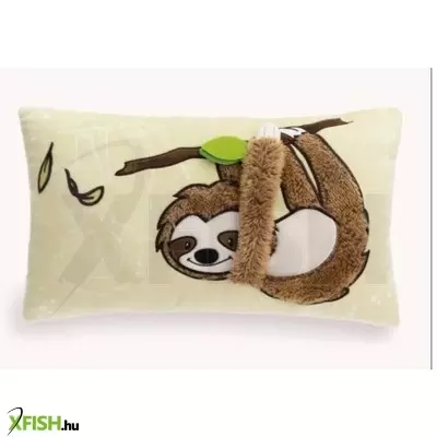 Nici Green: Slobby, a lajhár plüsspárna - 43 x 25 cm